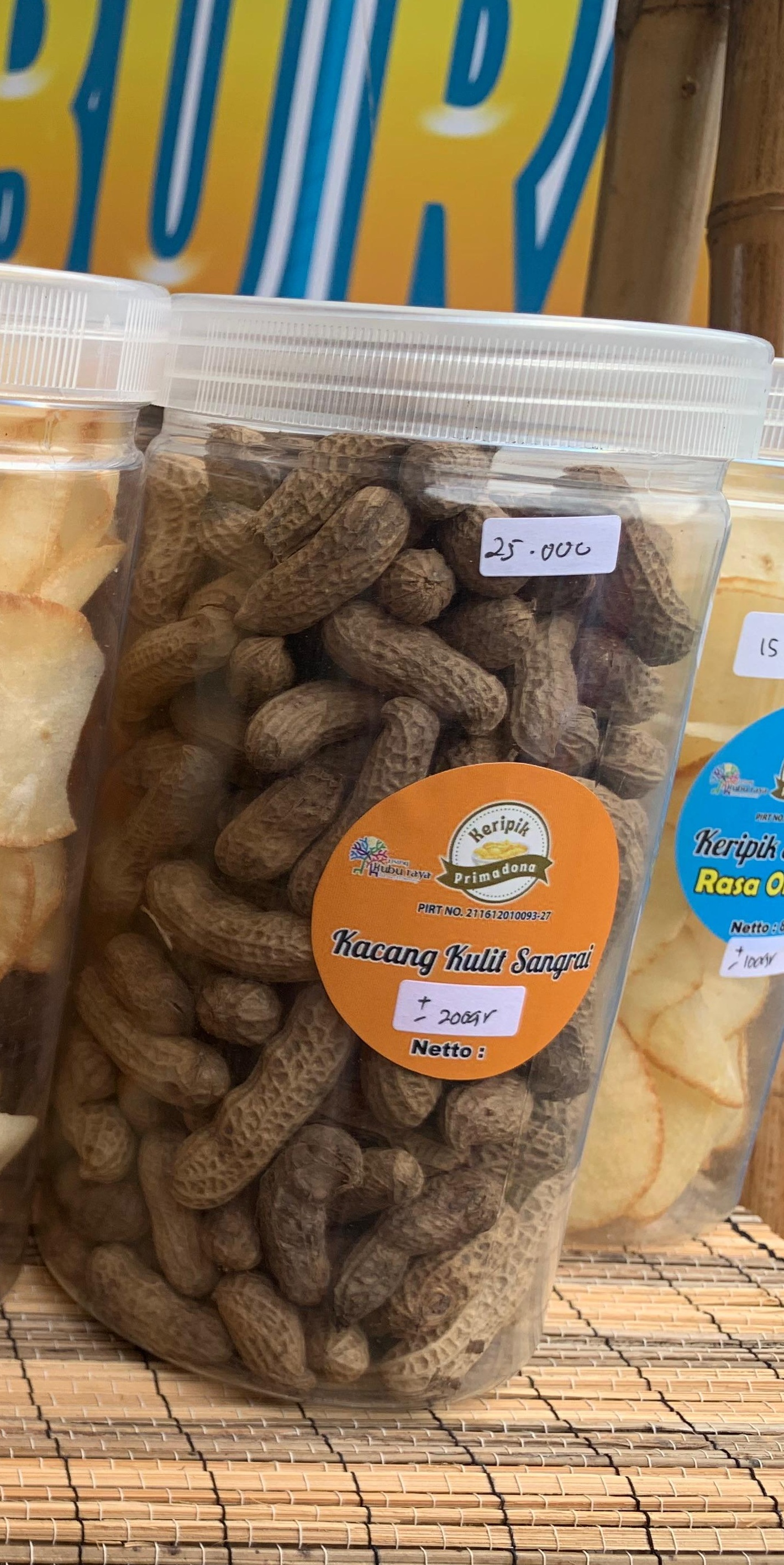 kacang sangrai primadona